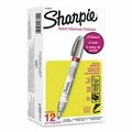 Sanford Sharpie, PERMANENT PAINT MARKER, MEDIUM BULLET TIP, SILVER, DOZEN 2107617